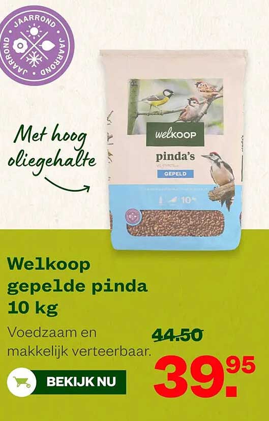 Welkoop gepelde pinda 10 kg