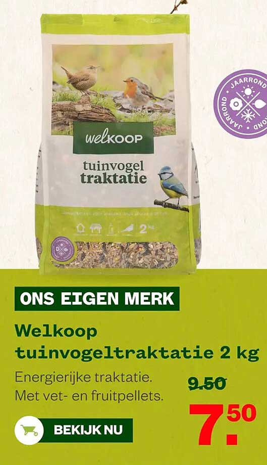 Welkoop tuinvogel traktatie 2 kg