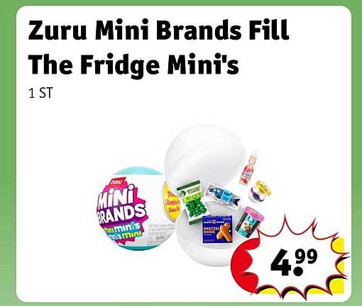 Zuru Mini Brands Fill The Fridge Mini's 1 ST