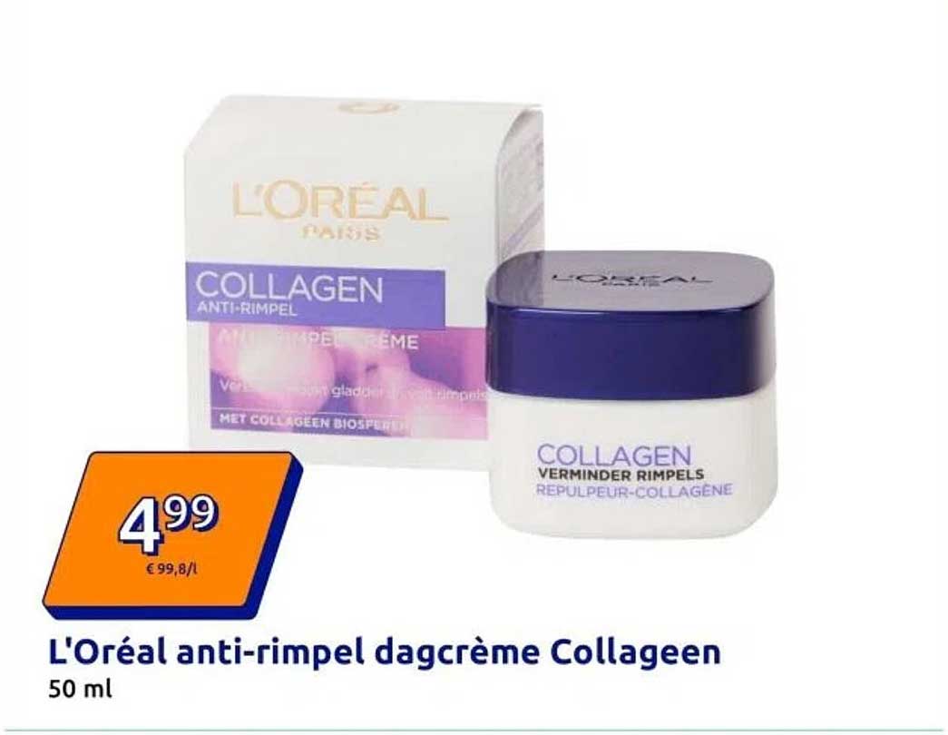 L'Oréal anti-rimpel dagcrème Collageen