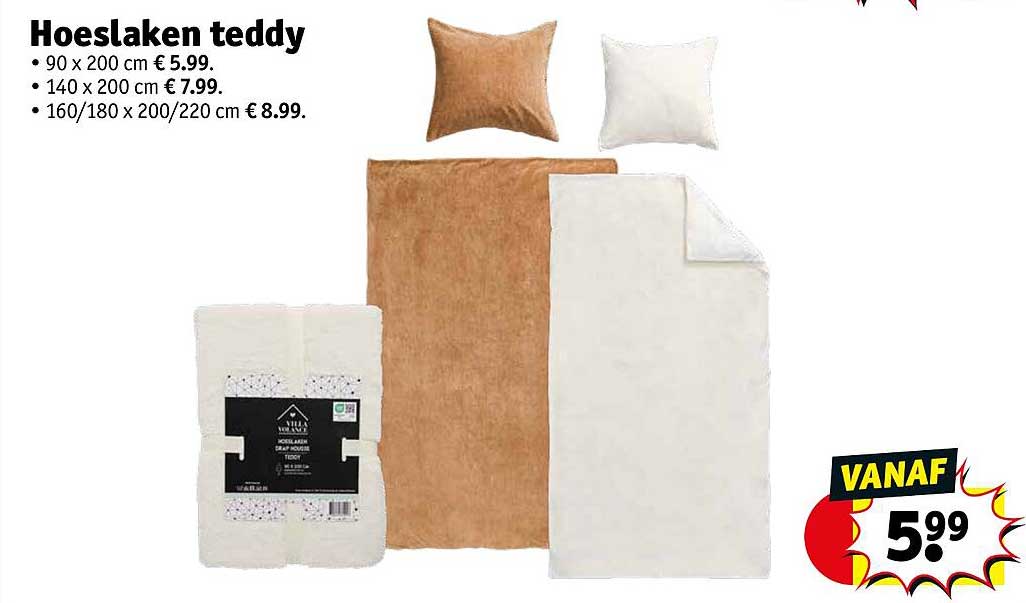Eleganzzz Topper Hoeslaken Katoen Perkal - zand kopen? Shop bij fonQ