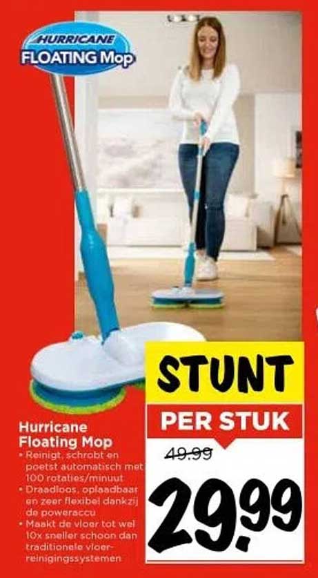 Hurricane Floating Mop Stiftung Warentest