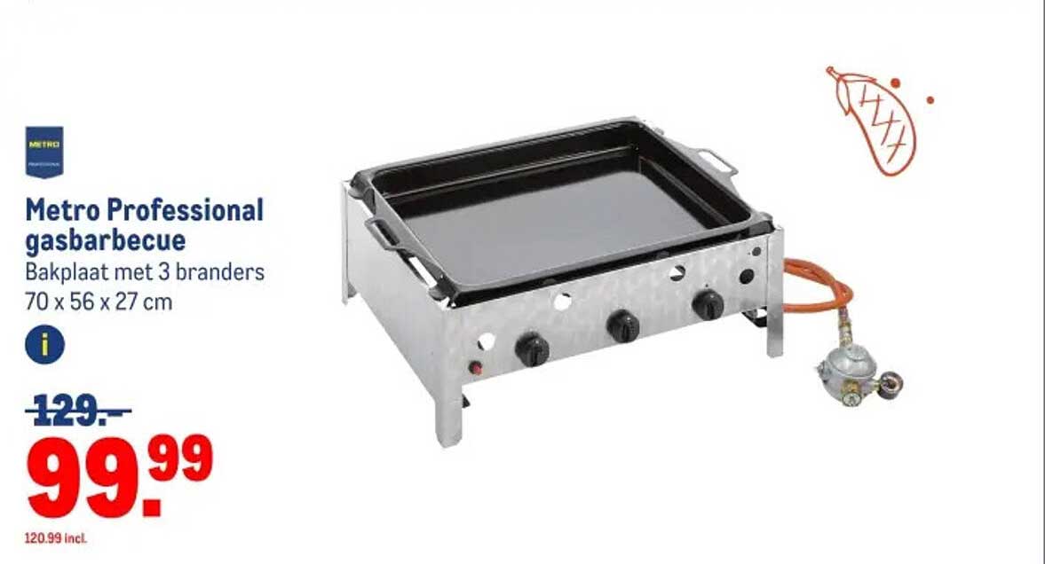 Metro Professional gasbarbecue