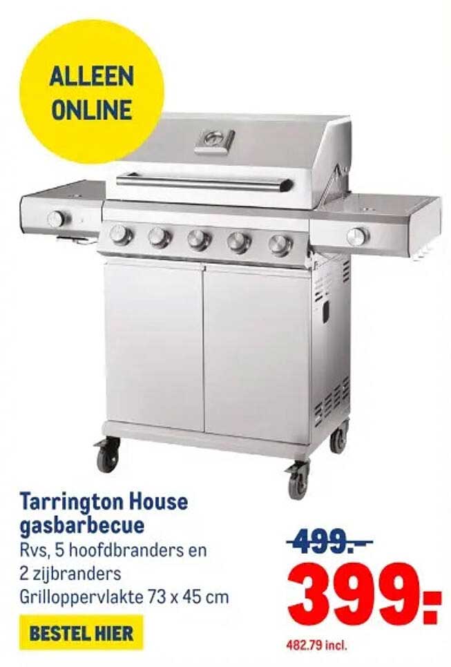 Tarrington House gasbarbecue