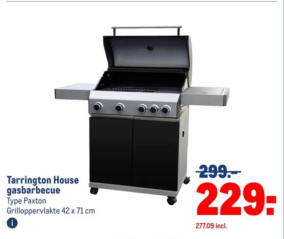 Tarrington House gasbarbecue Type Paxton