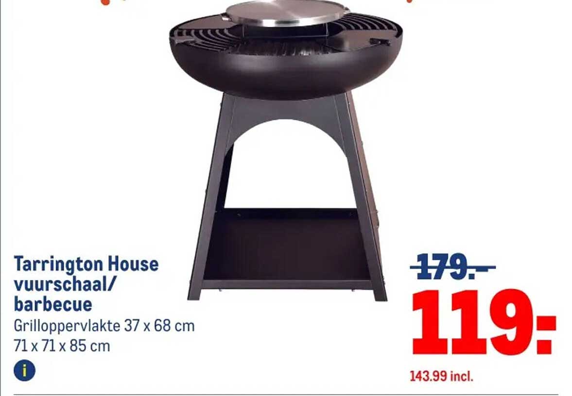 Tarrington House vuurschaal/barbecue
