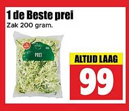 1 de Beste prei