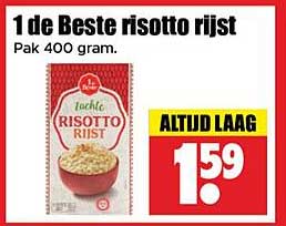 1 de Beste risotto rijst