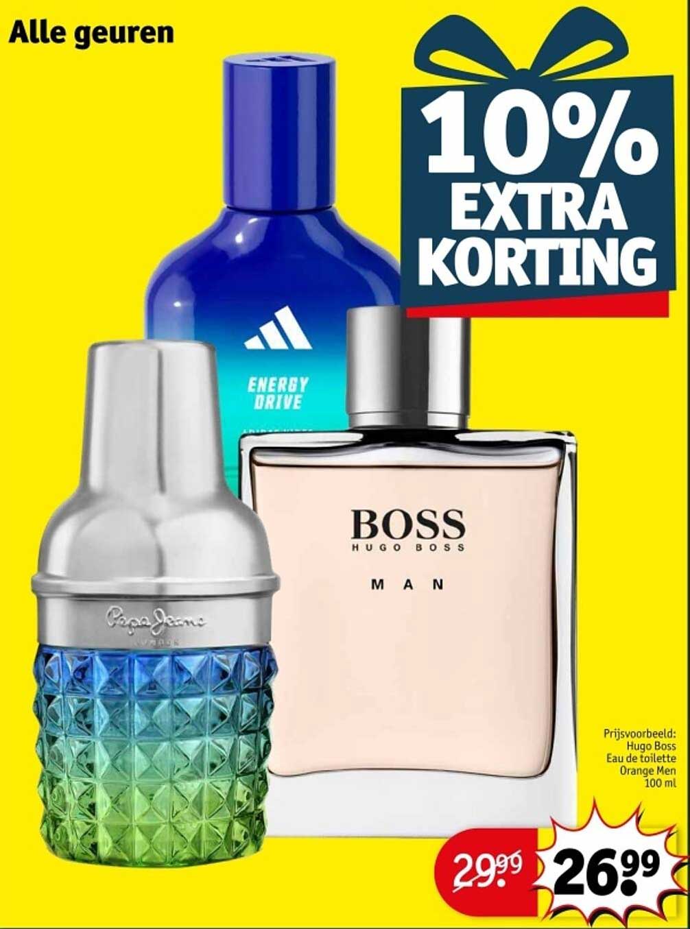 10% EXTRA KORTING op alle geuren