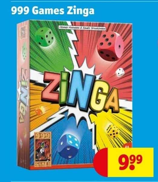 999 Games Zinga