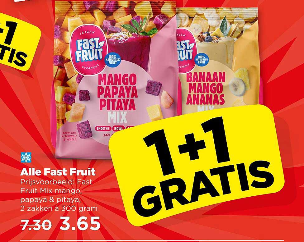 Alle Fast Fruit
