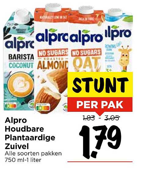 Alpro Houdbare Plantaardige Zuivel