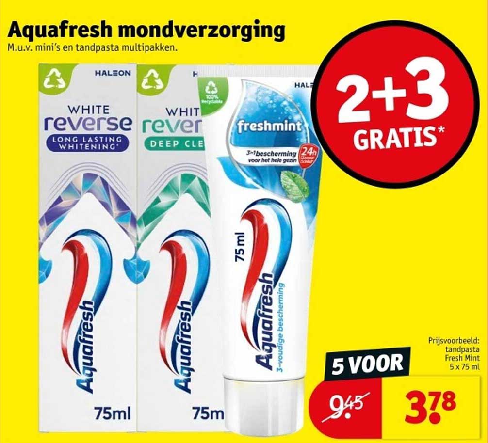 Aquafresh mondverzorging