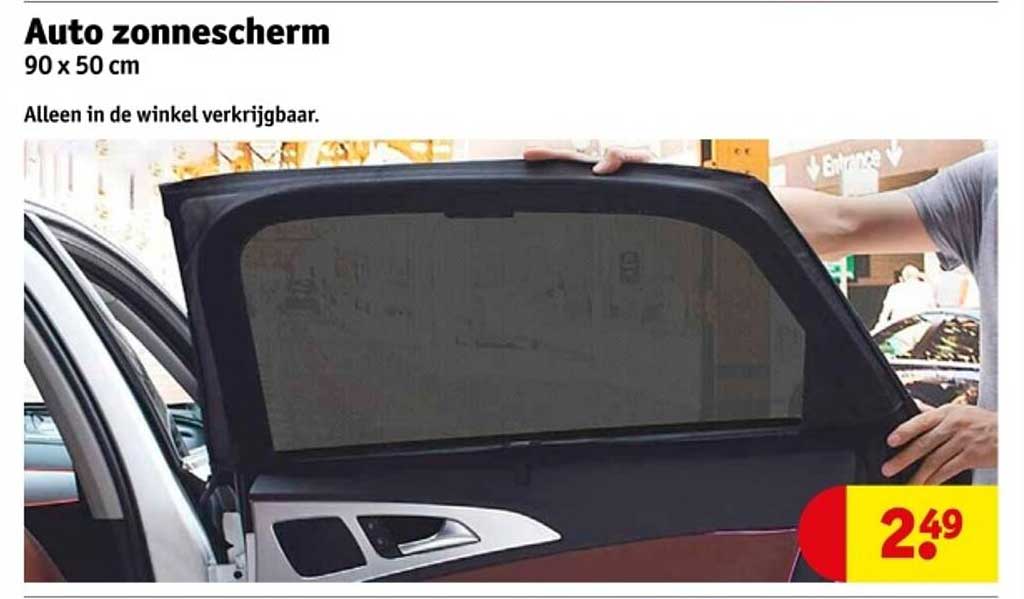 Auto zonnescherm 90 x 50 cm