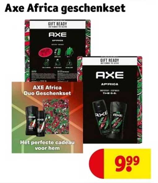 Axe Africa geschenkset