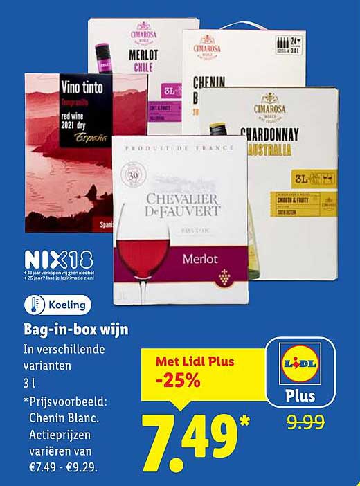 Bag-in-box wijn