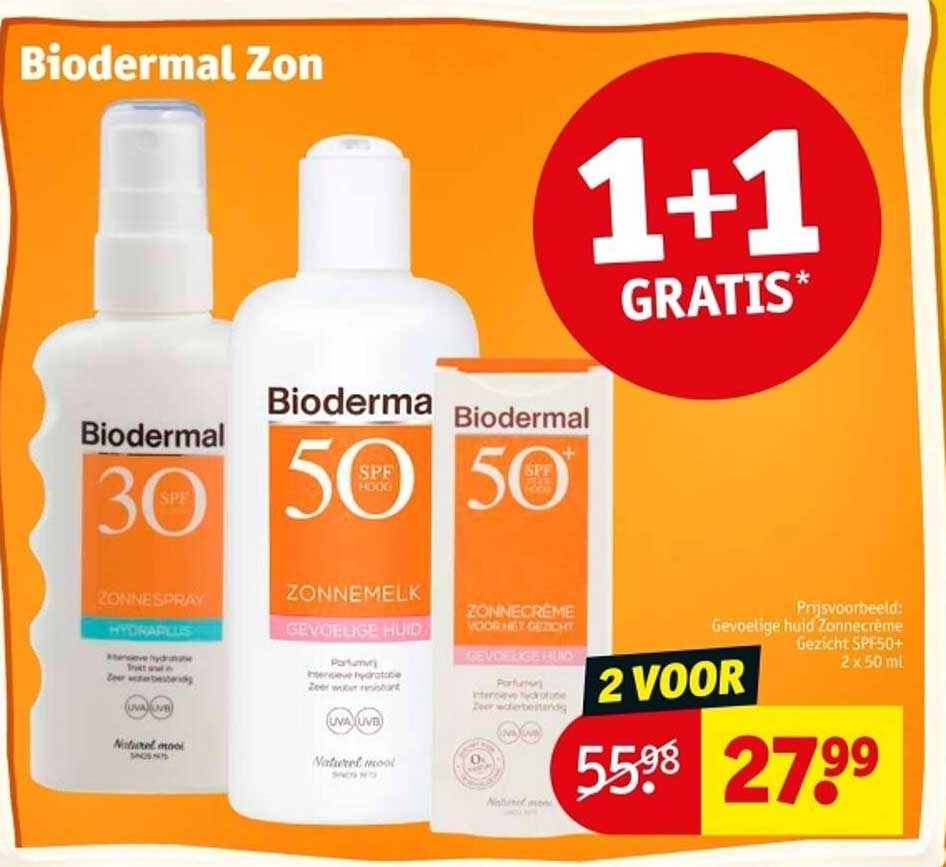 Biodermal Zon 1+1 Gratis