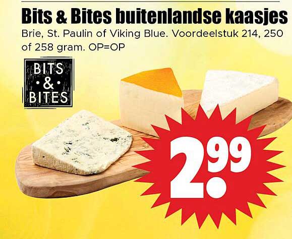 Bits & Bites buitenlandse kaasje