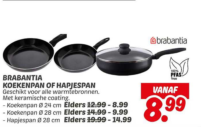 BRABANTIA KOEKENPAN OF HAPJESPAN