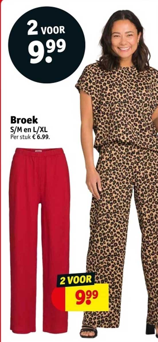 Broek S/M en L/XL