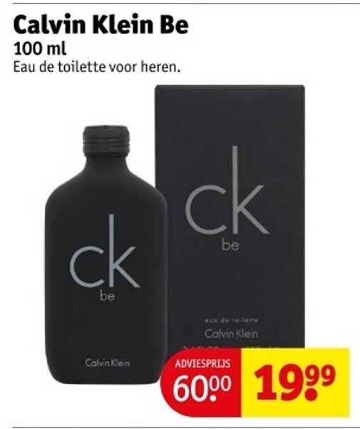 Calvin Klein Be 100 ml Eau de toilette voor heren.