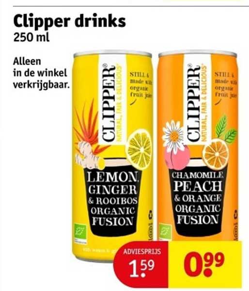 Clipper drinks 250 ml