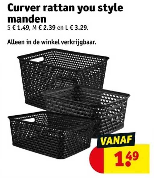 Curver rattan you style manden