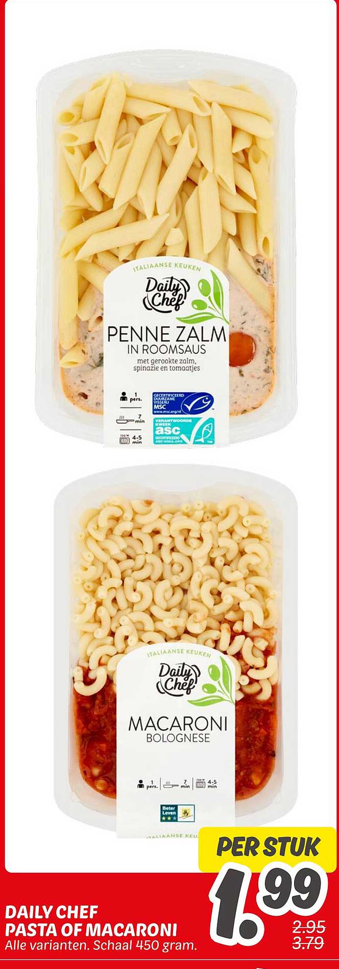 DAILY CHEF PASTA OF MACARONI