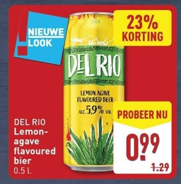 DEL RIO Lemon-agave flavoured bier