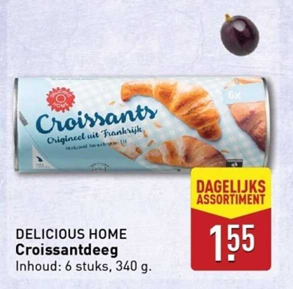 DELICIOUS HOME Croissantdeeg