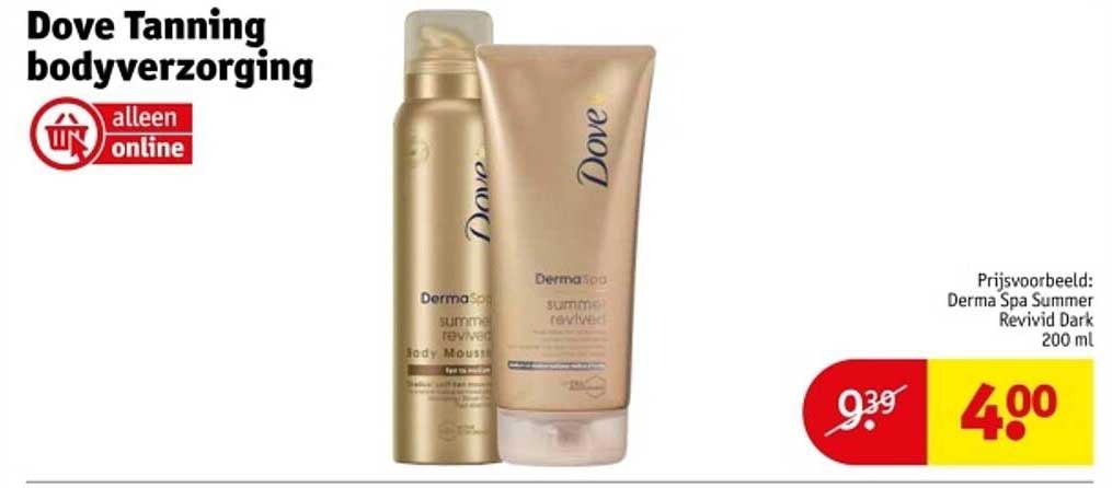 Dove Tanning bodyverzorging