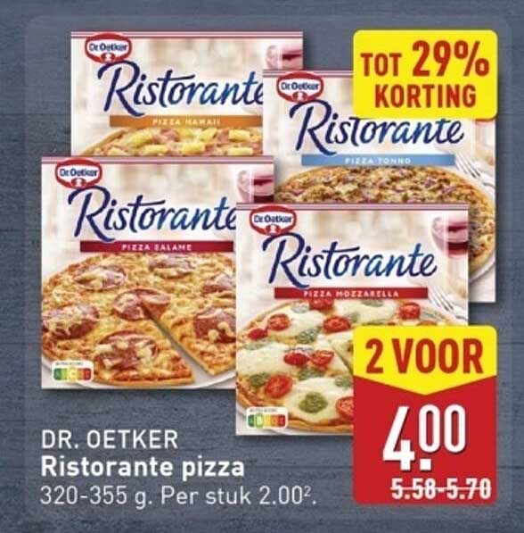 DR. OETKER Ristorante pizza