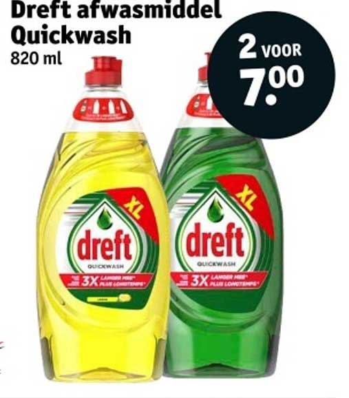 Dreft afwasmiddel Quickwash 820 ml