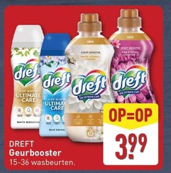 DREFT Geurbooster 15-36 wasbeurten