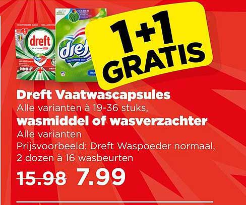 Dreft Vaatwascapsules