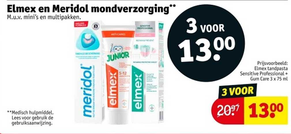 Elmex en Meridol mondverzorging**