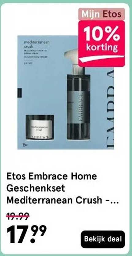 Etos Embrace Home Geschenkenset Mediterranean Crush -