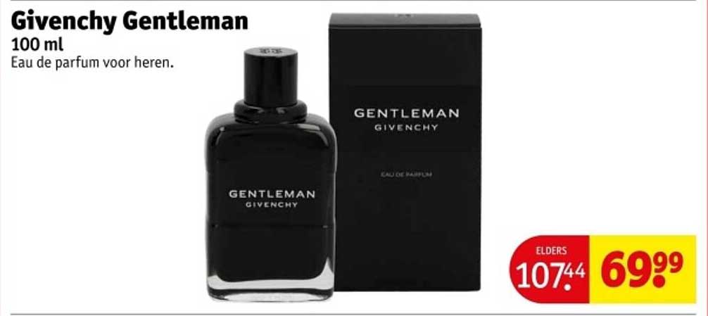 Givenchy Gentleman 100 ml Eau de parfum voor heren.
