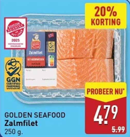 GOLDEN SEAFOOD Zalmfilet
