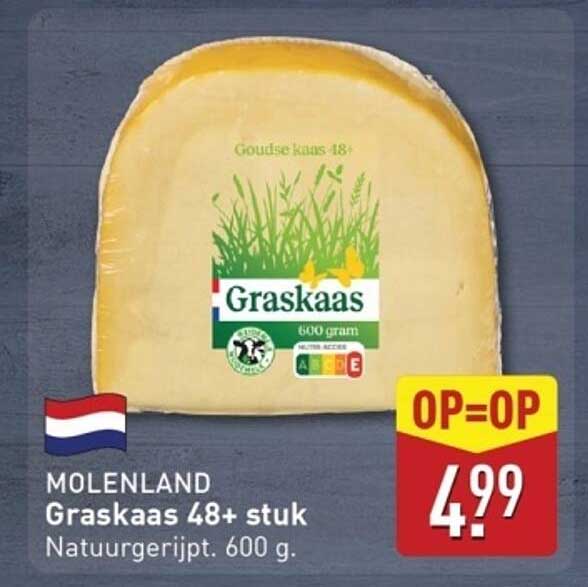 Graskaas 48+ stuk - 600 g