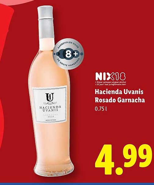 Hacienda Uvanis Rosado Garnacha 0.75 l