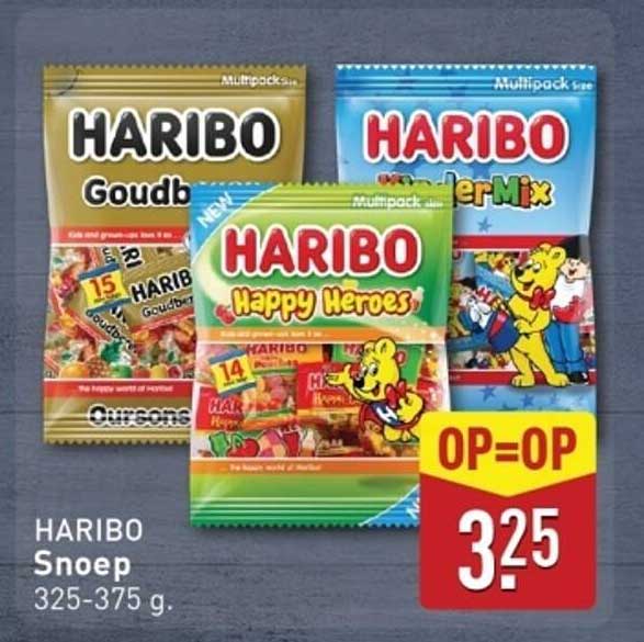 HARIBO Snoep 325-375 g.