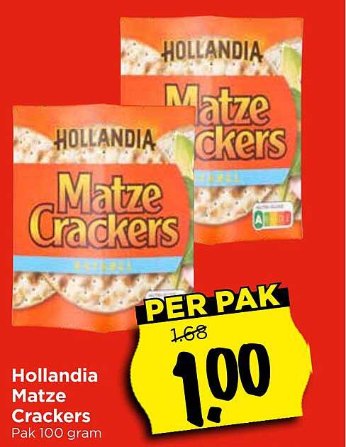 Hollandia Matze Crackers