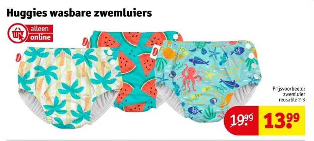 Huggies wasbare zwemluiers