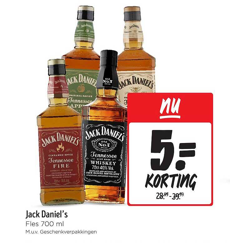 Jack Daniel’s Fles 700 ml