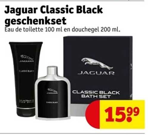 Jaguar Classic Black geschenkset