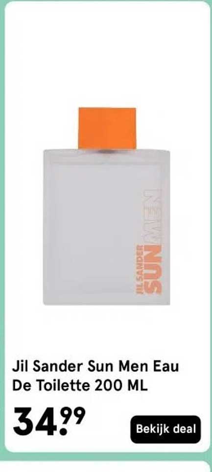 Jil Sander Sun Men Eau De Toilette 200 ML