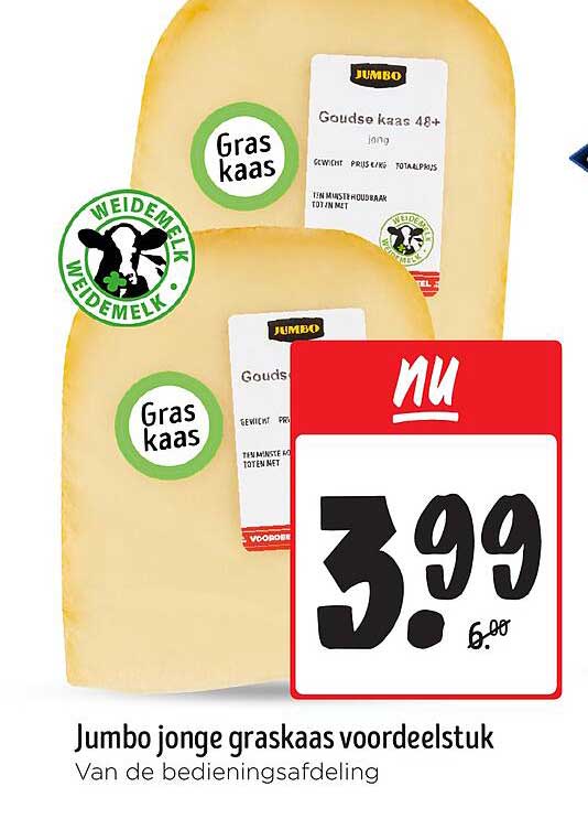 Jumbo jonge graskaas voordeelstuk