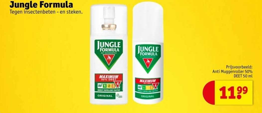 Jungle Formula Tegen insectenbeten - en steken.