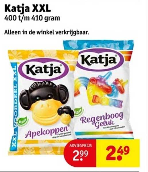 Katja XXL 400 t/m 410 gram